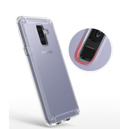 Etui pancerne Ringke Fusion Clear do Samsung Galaxy A6 Plus 2018 przezroczyste