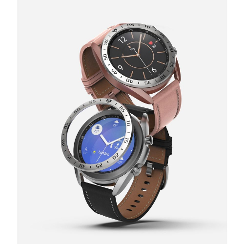 Nakładka Ringke Bezel Styling na Samsung Galaxy Watch 3 41mm stainless silver