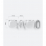 Etui Ringke Hinge do Samsung Galaxy Buds 2 / Pro / Live bezbarwne