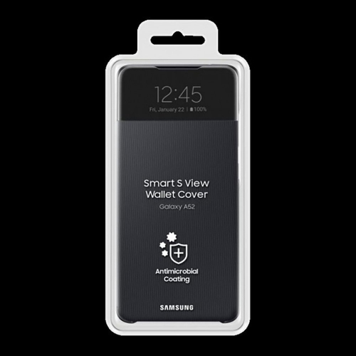 Etui SAMSUNG S View Wallet Cover do Samsung Galaxy A52 / A52 5G / A52s czarne
