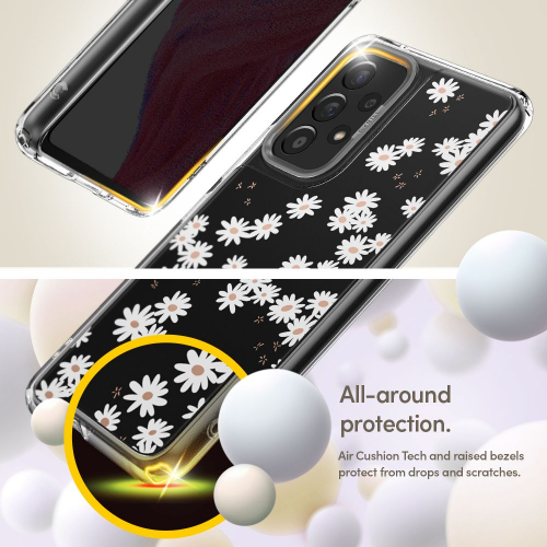 Etui Spigen Cyrill Cecile do Samsung Galaxy A53 5G white daisy