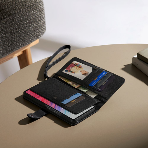 Etui z klapką Spigen Wallet S Plus do Samsung Galaxy A53 5G czarne