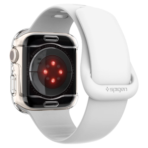 Etui i powłoka Spigen Ultra Hybrid do Apple Watch 7 45mm bezbarwne