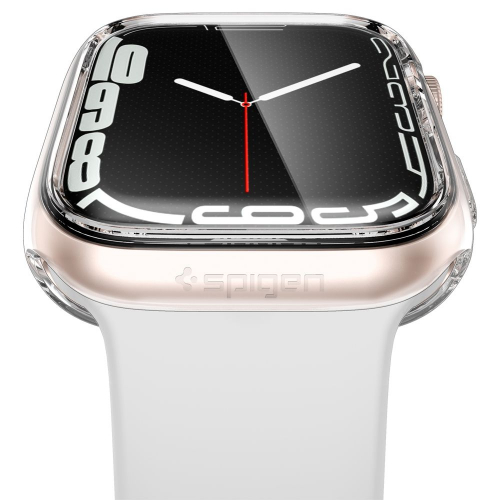 Etui i powłoka Spigen Ultra Hybrid do Apple Watch 7 41mm bezbarwne