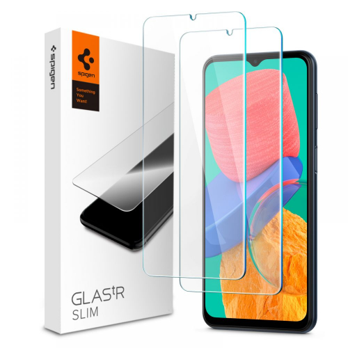 Szkło hartowane (2 szt.) Spigen Glas.TR Slim do Samsung Galaxy M23 5G / M33 5G