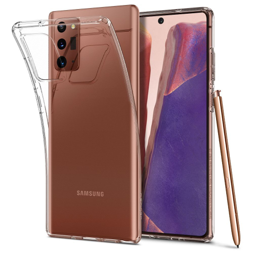Etui Spigen Liquid Crystal do Samsung Galaxy Note 20 bezbarwne