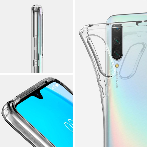 Etui Spigen Liquid Crystal do Xiaomi Mi 9 Lite Crystal Clear
