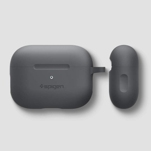Etui Spigen Silicone Fit do Apple Airpods Pro czarne