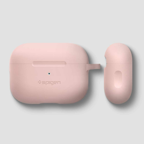 Etui Spigen Silicone Fit do Apple Airpods Pro różowe