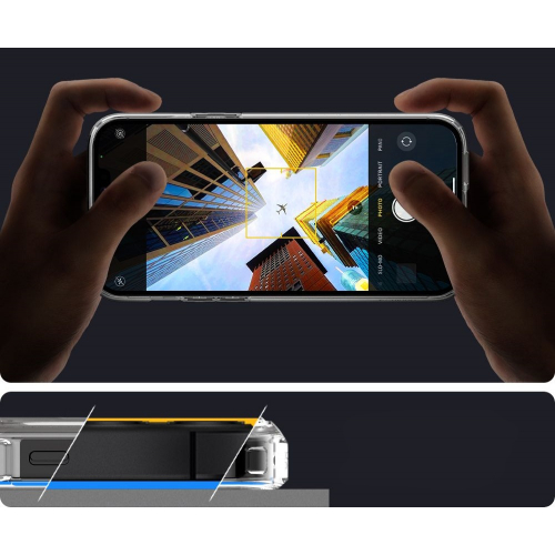 Etui Spigen Ultra Hybrid do Apple iPhone 12 Pro Max bezbarwne