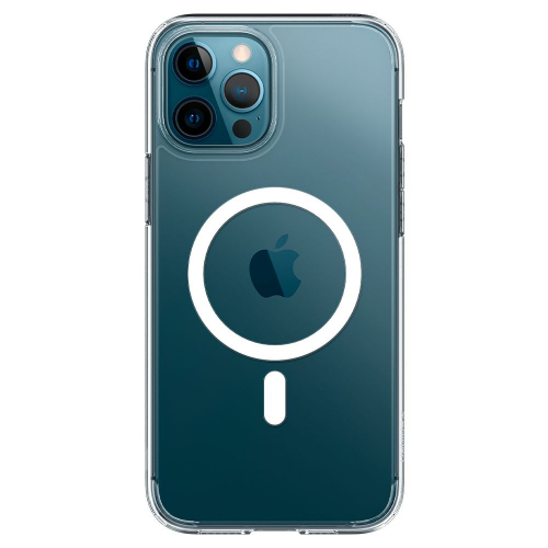 Etui Spigen Ultra Hybrid Mag do Apple iPhone 12 / iPhone 12 Pro bezbarwne