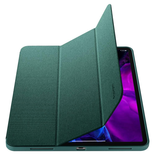 Etui Spigen Urban Fit do Apple iPad Pro 12.9 2020 / 2018 zielone