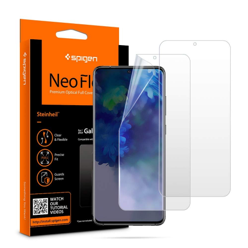 Folia ochronna (2szt.) Spigen Neo Flex do Samsung Galaxy S20+ Plus