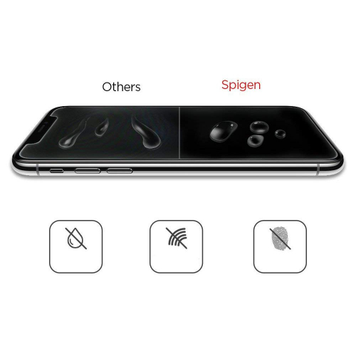 Szkło hartowane Spigen Glass.TR Slim do Apple iPhone 11 Pro / Xs / X