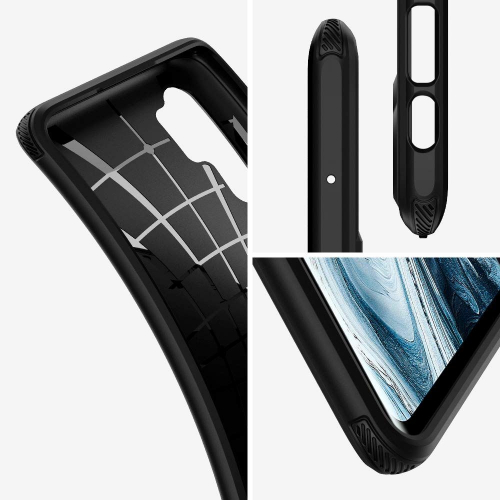 Etui Spigen Rugged Armor do Xiaomi Mi Note 10 czarne
