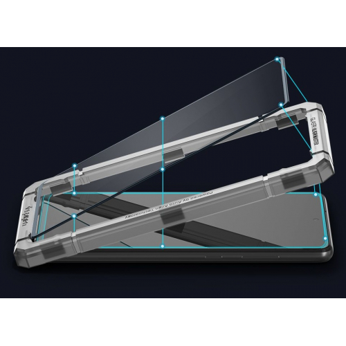 Szkło hartowane (2 szt.) Spigen ALM Glass FC do Apple iPhone 12 / 12 Pro