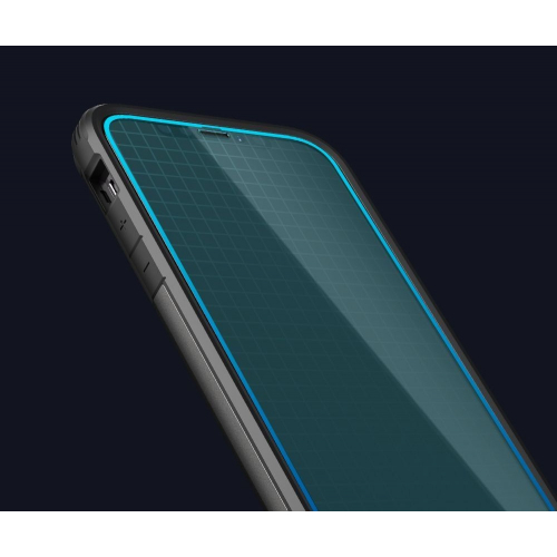 Szkło hartowane Spigen Glass FC do Apple iPhone 12 Pro Max