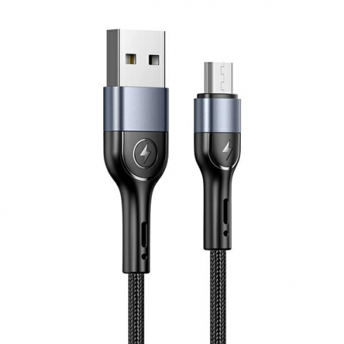 Kabel pleciony micro USB 100cm USAMS U55 czarny