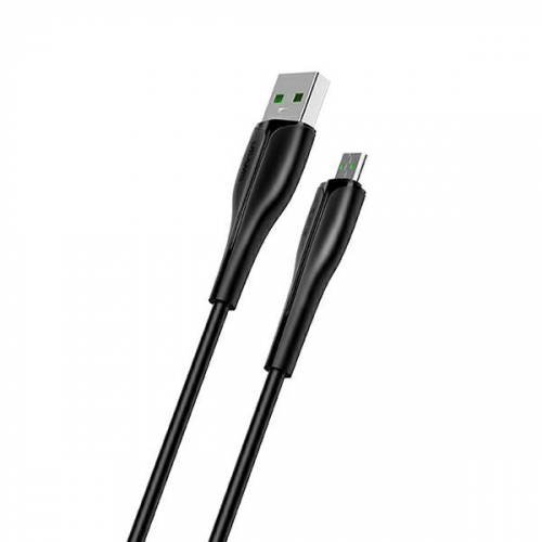 Kabel USAMS U38 microUSB 4A Fast Charge for OPPO 1m czarny