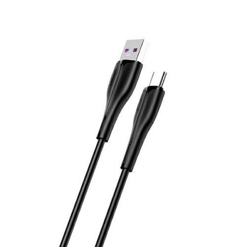 Kabel USAMS U38 USB-C 5A Fast Charge for OPPO/HUAWEI 1m czarny