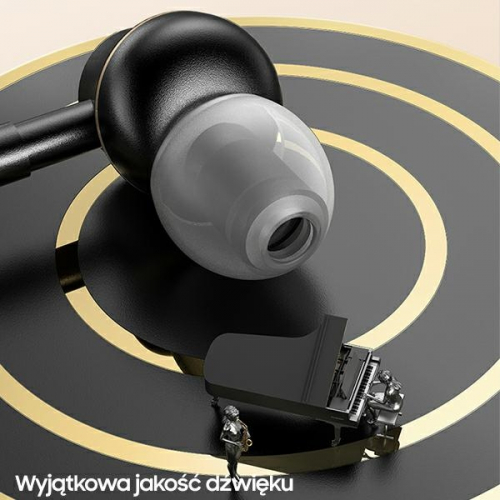 Słuchawki douszne USB Typ C USAMS EP-43 czarny