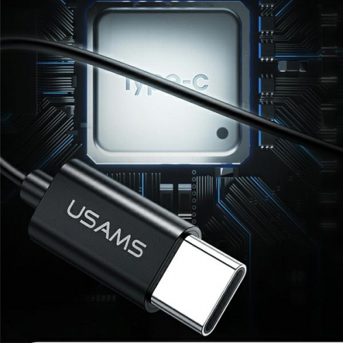 Słuchawki douszne USB Typ C USAMS EP-43 czarny