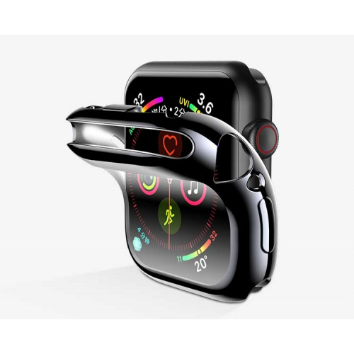 Etui ochronne USAMS  do Apple Watch 4 / 5 / 6 / SE 40 mm czarne