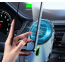 USAMS Uchwyt indukcyjny Magnetic Car Wireless Charging 15W do kratki szary