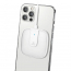 Ładowarka indukcyjna USAMS US-CD153 15W do iPhone 12/Pro/Max biała