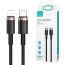 Kabel USAMS U63 USB-C do Lightning do iPhone'a PD 20W 2m czarny