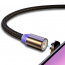 USAMS Kabel magnetyczny U-Sure 3w1 lightning/microUSB/USB-C 1m czerwony